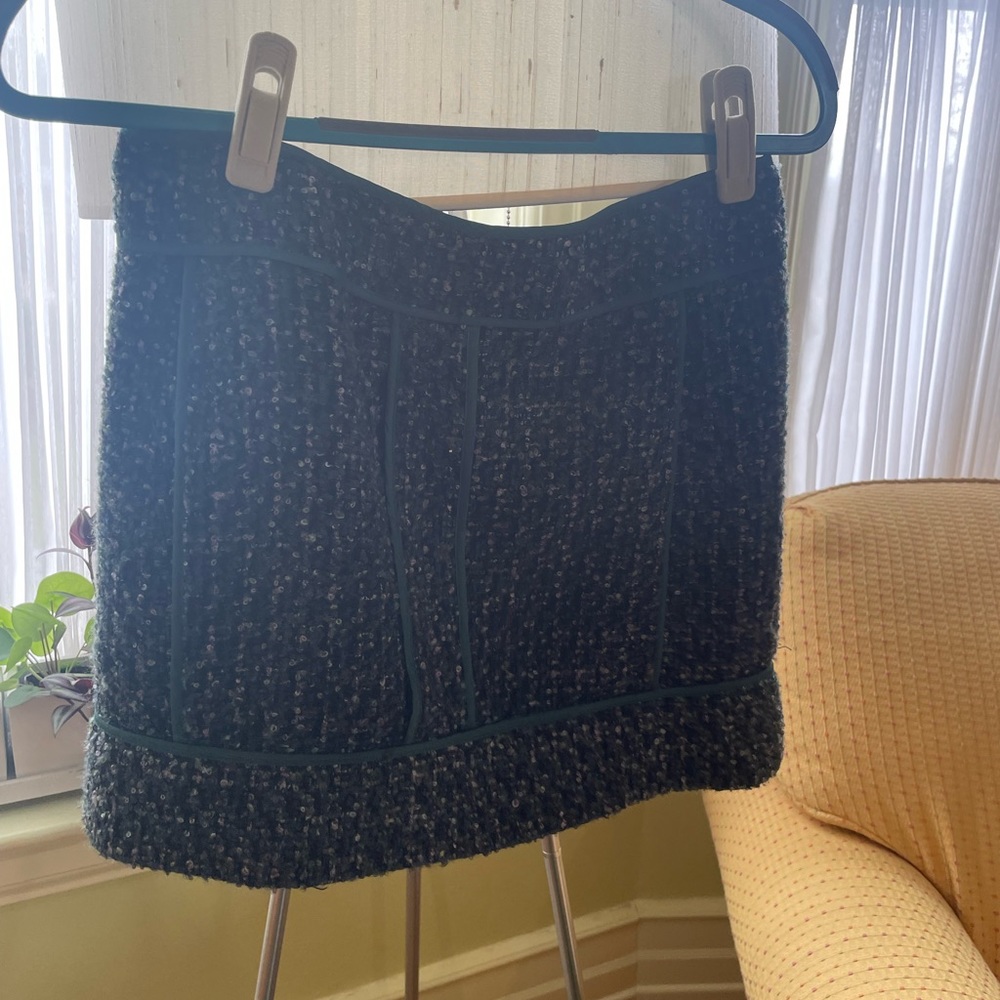 J Crew Tweed mini Skirt